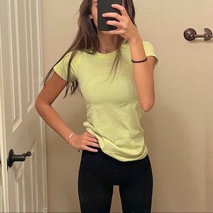 Lululemon yellow top